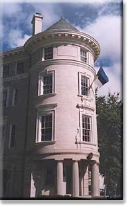The new Estonian Embassy Chancery opened on Massachusetts Avenue, on 