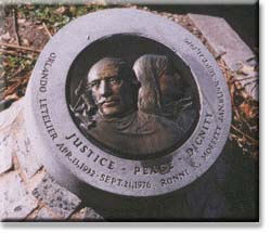 Monument to Letelier and Moffitt on Sheridan Circle